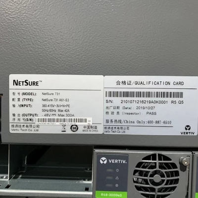 NetSure731 A61-S3 Mô-đun chỉnh lưu nhúng Bộ điều hợp 9U Tủ giao tiếp