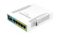 Bộ định tuyến Gigabit Ethernet có dây 800MHz CPU Mikrotik HEX POE RB960PGS